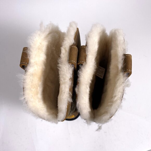 UGG x Gallery Dept. Brown Leather Western Stitched Boots - Picture 9 of 11